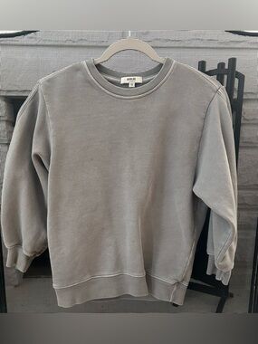 AGOLDE Thora 3/4 Sleeve Sweatshirt - Size XS